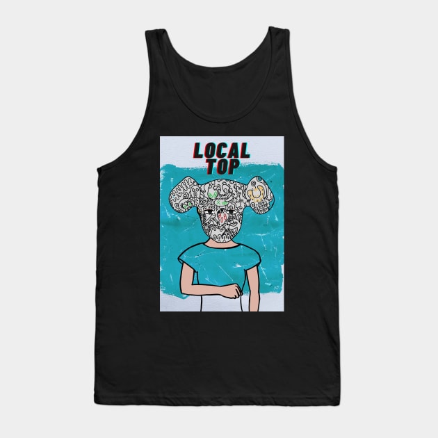 Rekt Podcast - Local Top Tank Top by dGEN Network